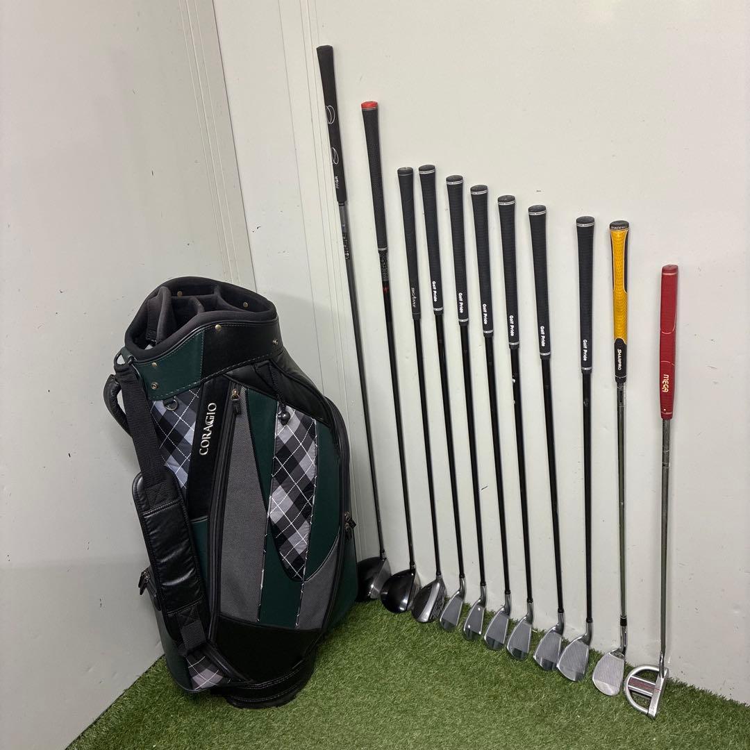 メンズゴルフクラブセット　【PRGR】【CORAGIO】【プロギア】