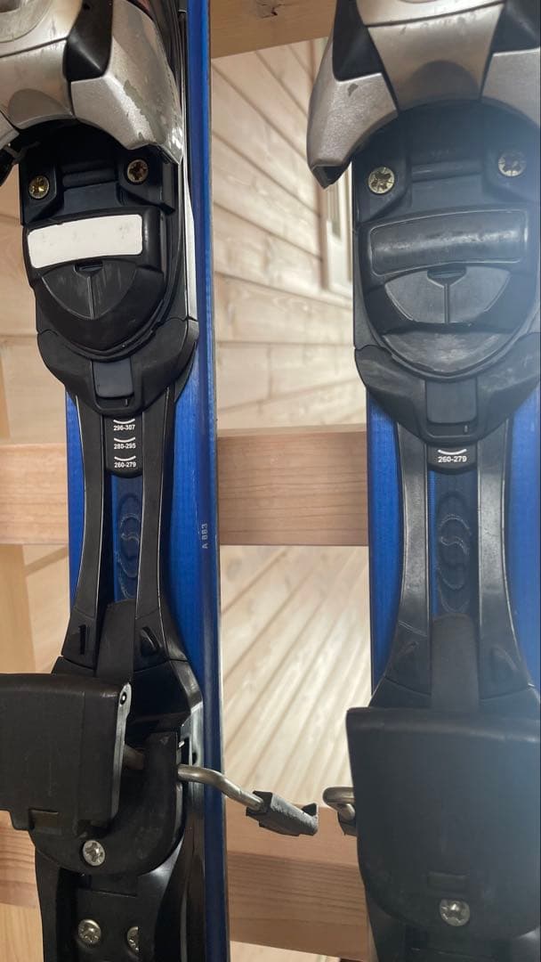 カービングスキー板大人男性155cmセット子供ジュニア SALOMONサロモン青