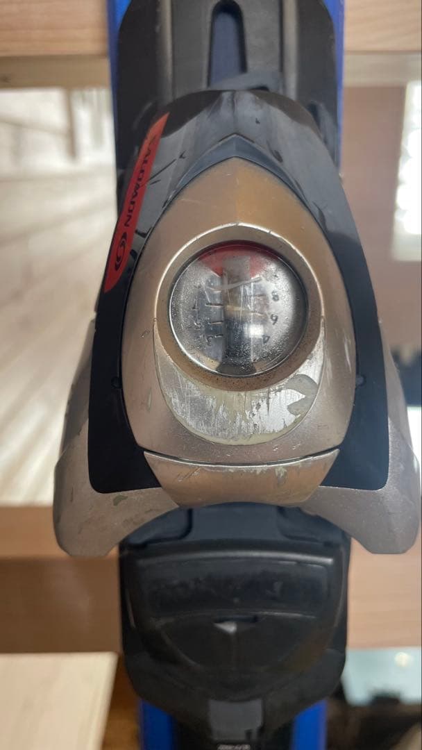 カービングスキー板大人男性155cmセット子供ジュニア SALOMONサロモン青