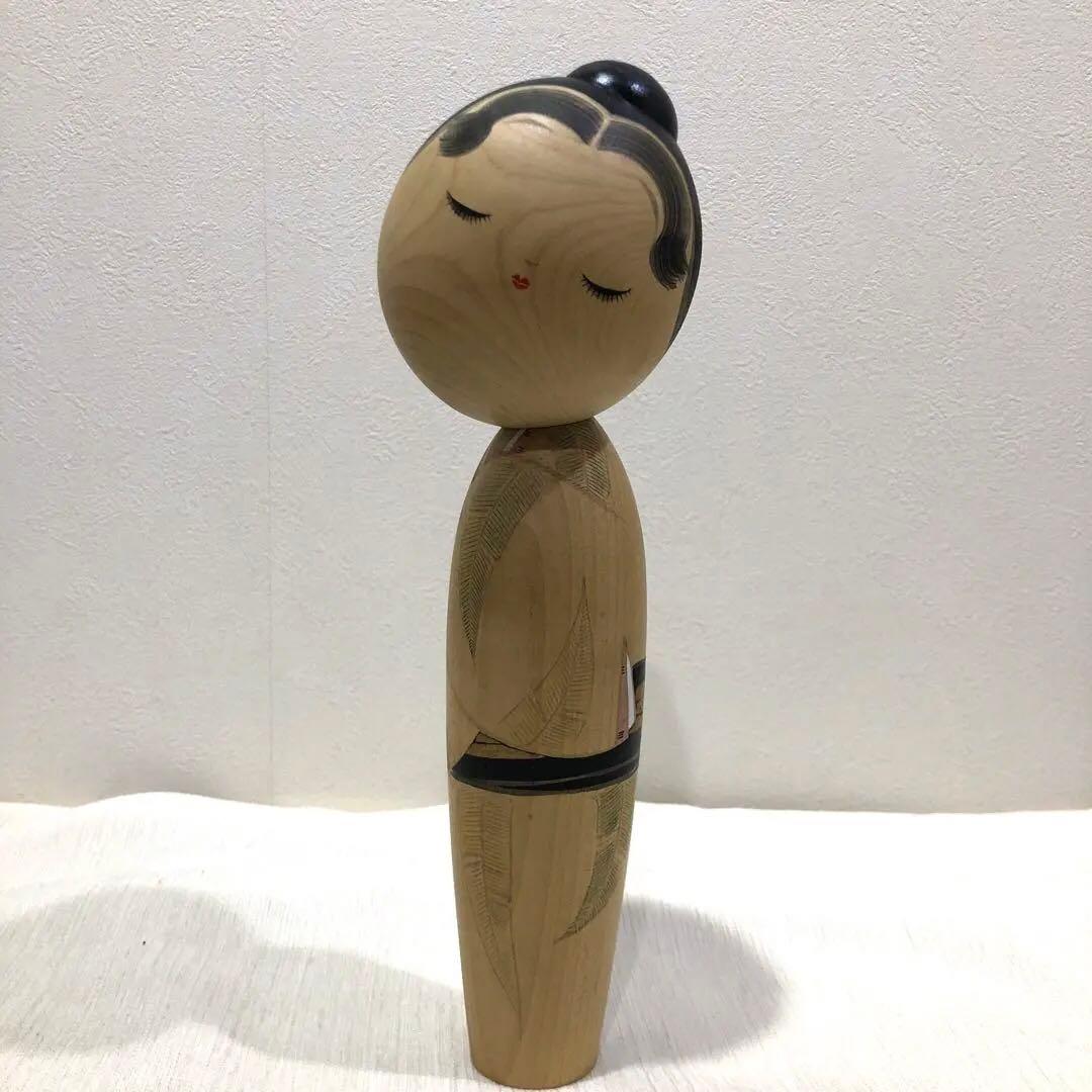 創作こけし　関口三作　29cm　KokeshiDoll