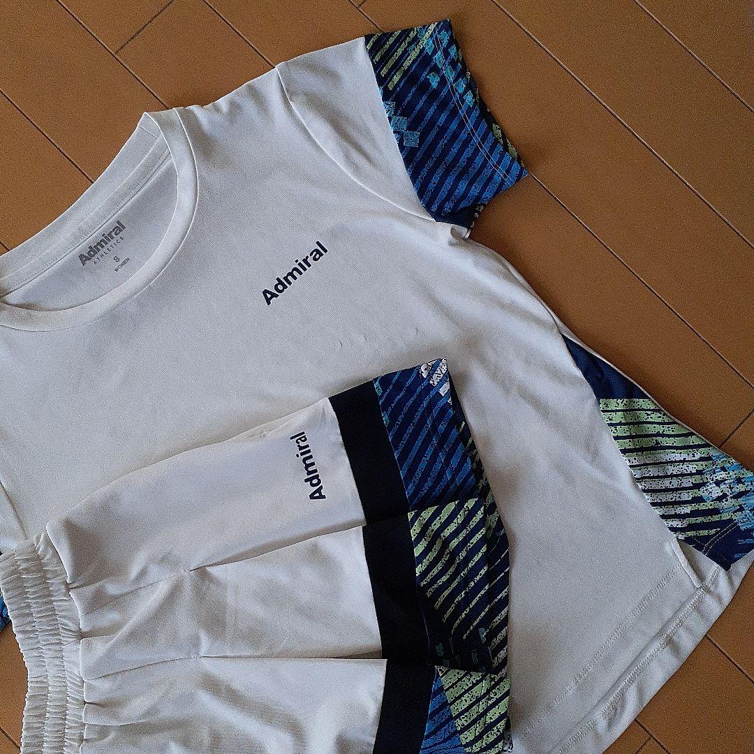 【美品】Admiral レディーステニスウェア セットアップ Sサイズ