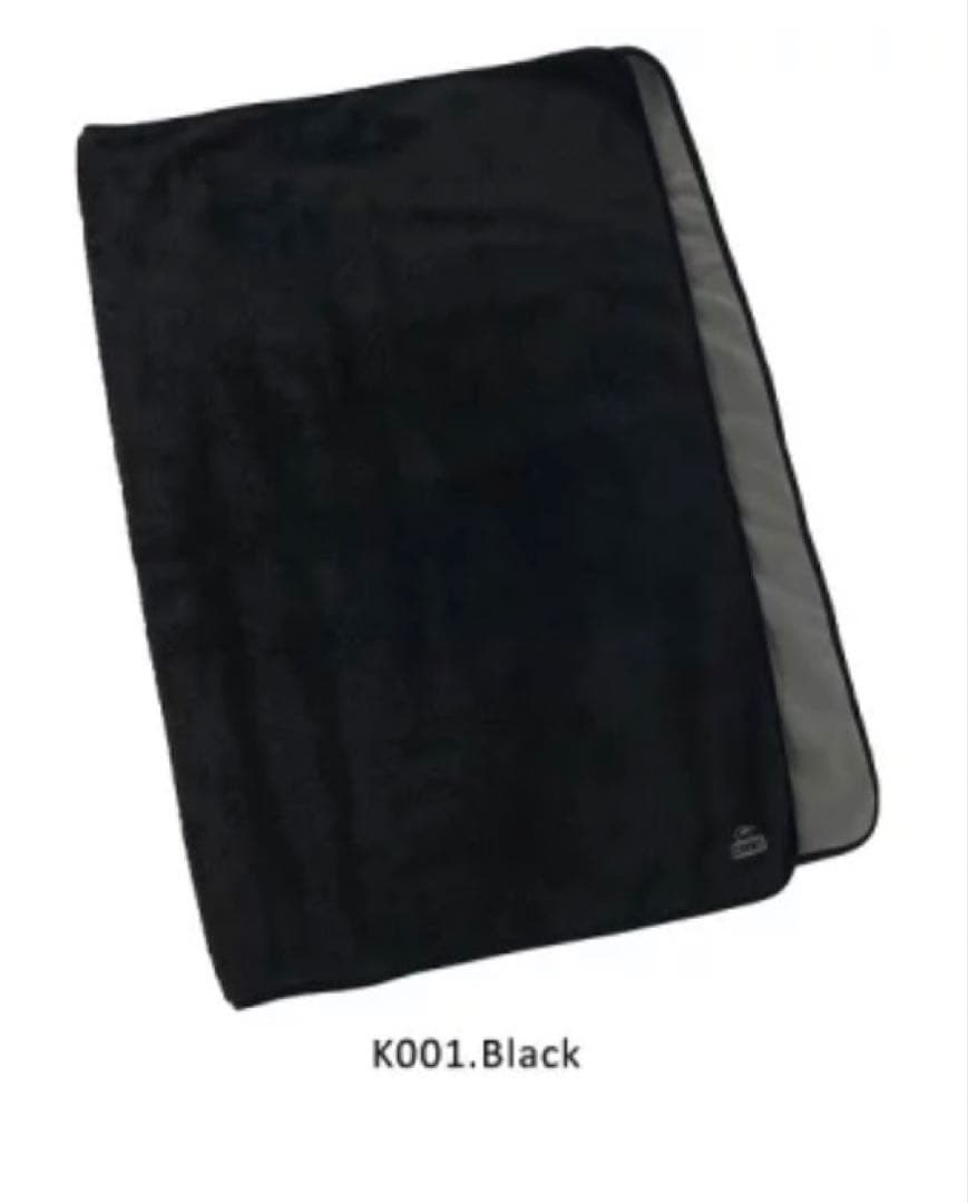 CHUMS ボンディングフリースブランケット ブラック フリーサイズ