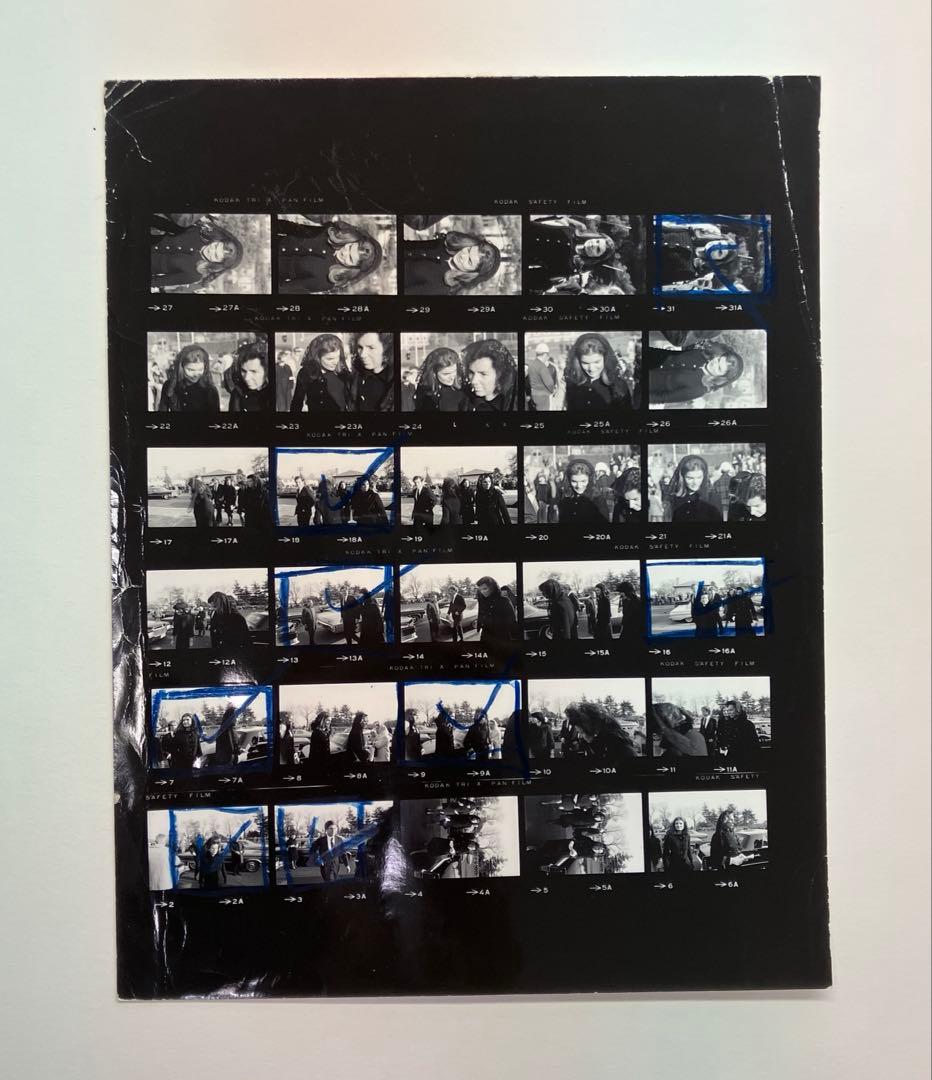 ジャクリーン・ケネディのスナップ写真（コンタクトプリント）