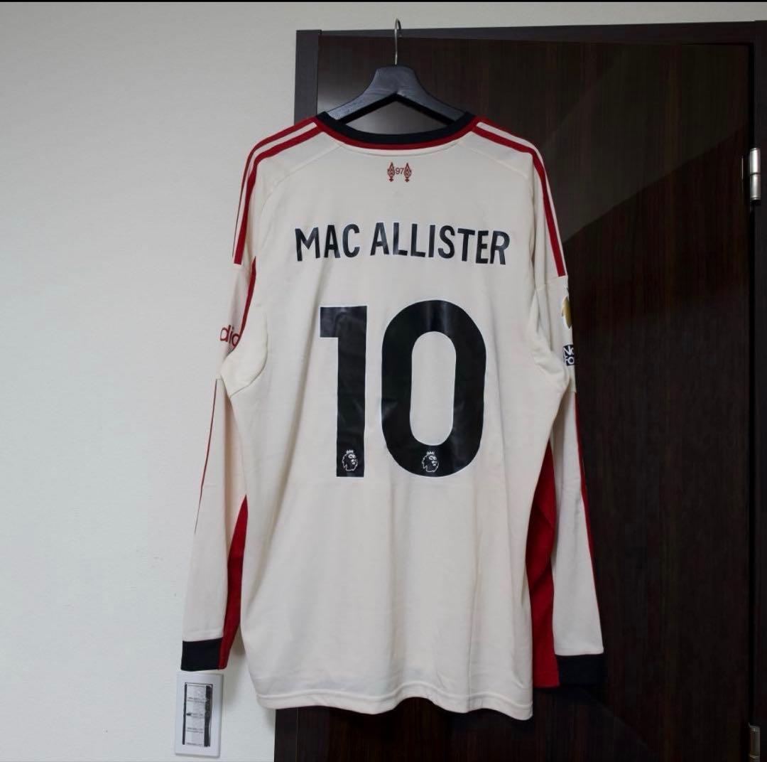 【2XLサイズ】リヴァプール 25/26 アウェイユニフォーム 長袖