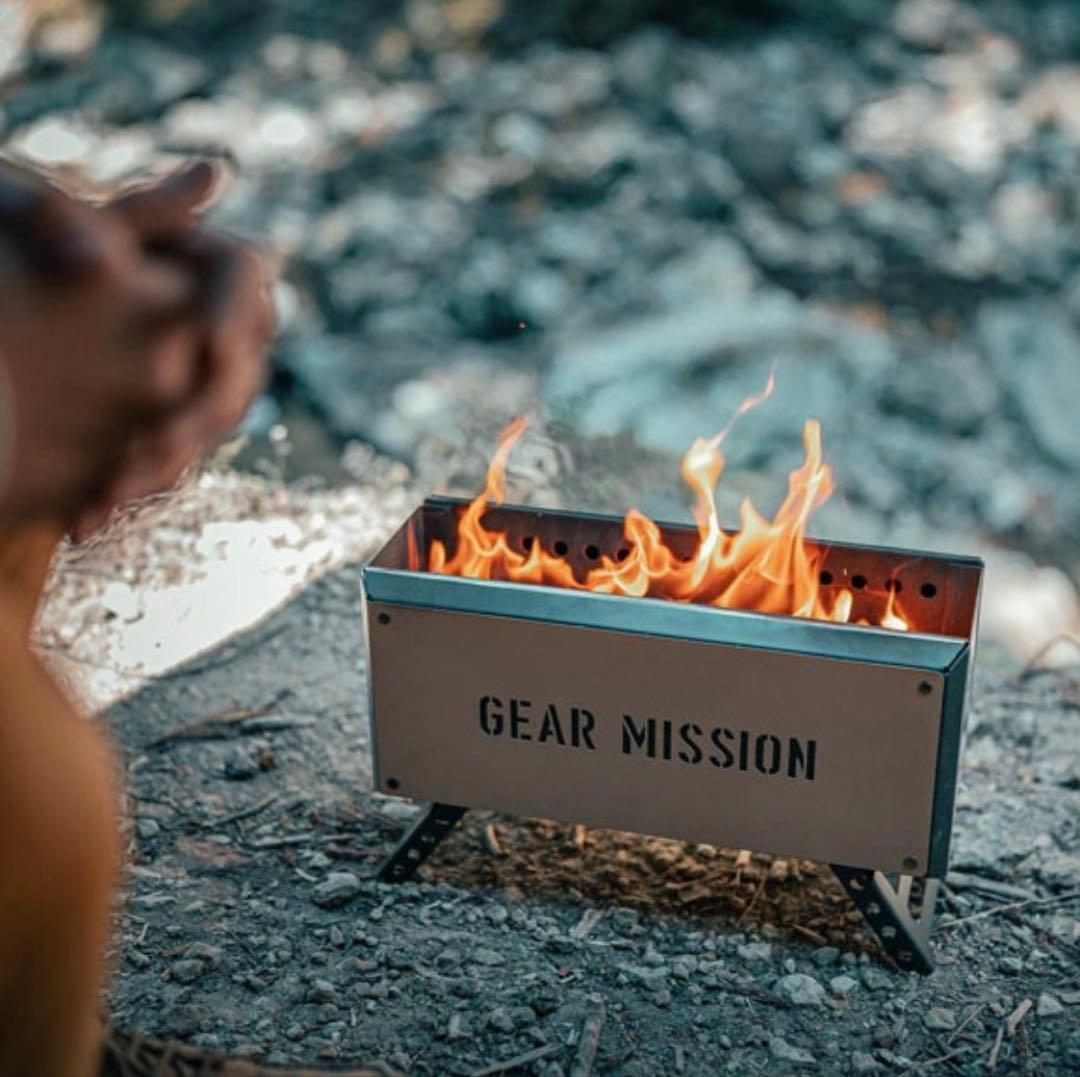 新品 トヨトミ GEAR MISSION 焚火台コヨーテブラウンBF-GM1