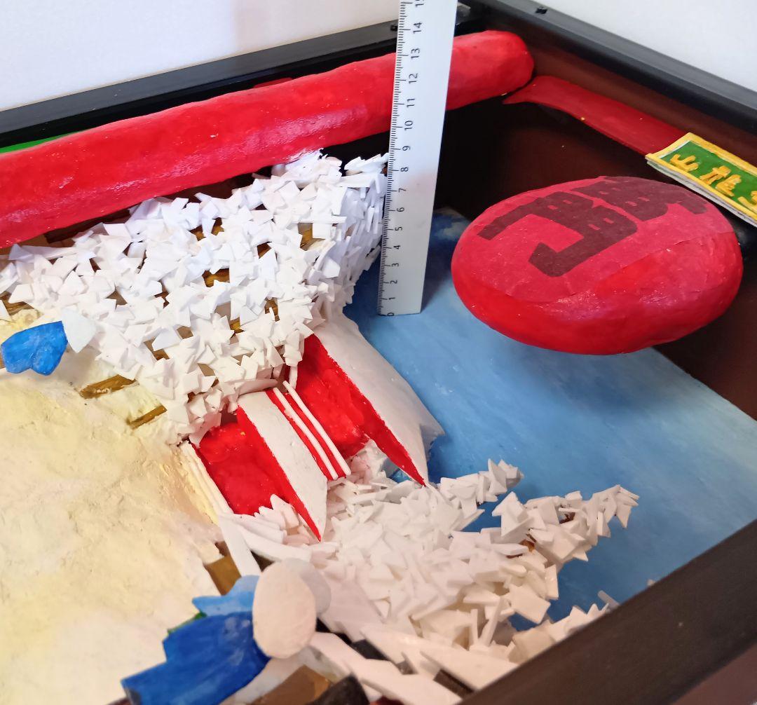 浅草雷門の雪景色