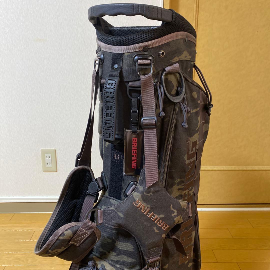 BRIEFING キャディバッグ CR-4 MULTICAM BLACK
