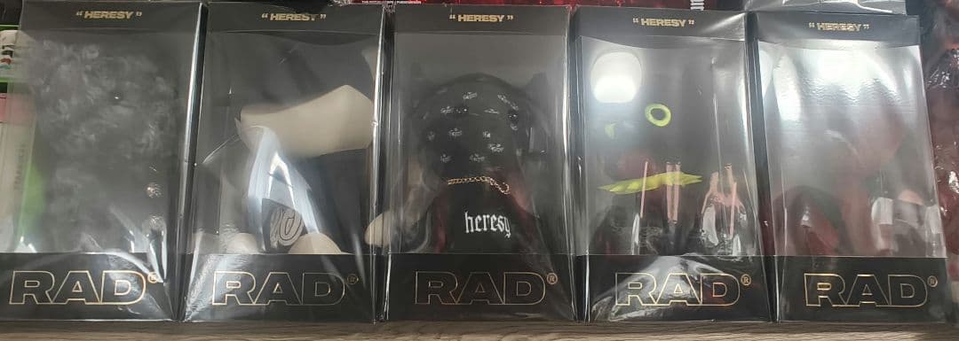 the GazettE ガゼット　20thBIGベア 全員メンバー 5点セット