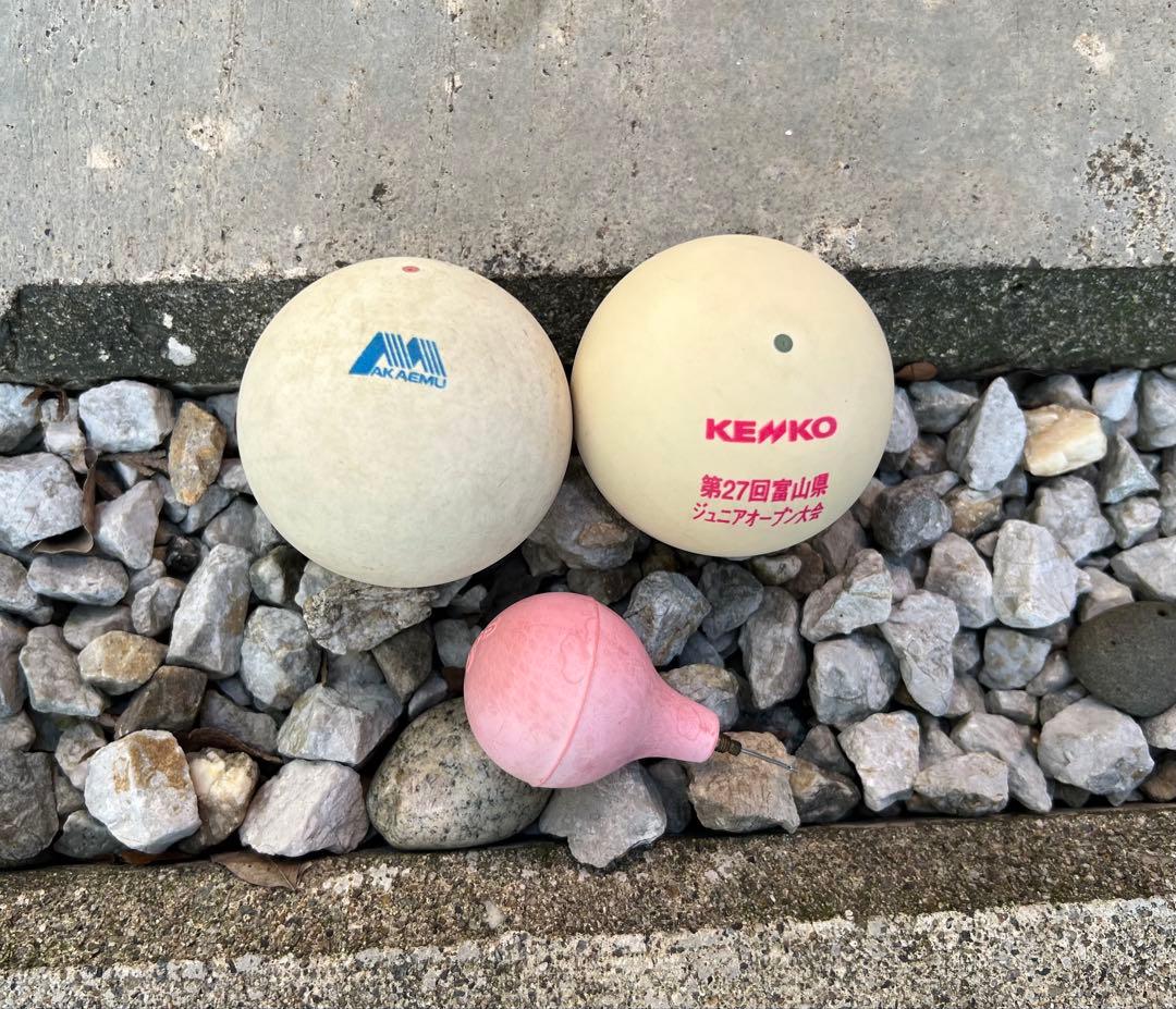 【ソフトテニスボール】KENKO 新旧　スタンダード練習ボール　バック　空気入れ