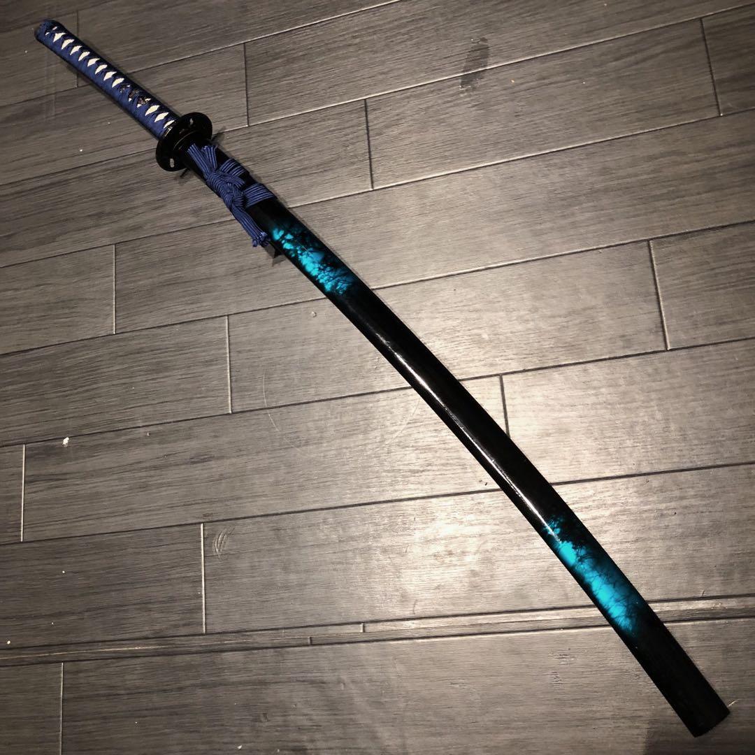 高級模造刀　青拵え　居合刀　太刀　美術刀