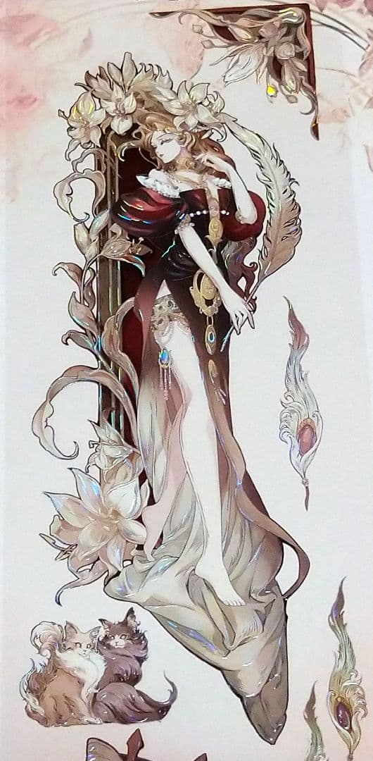 ✩再販✩J777＃浮光(贝壳光)YR原创切り売り海外人物マステ女の子