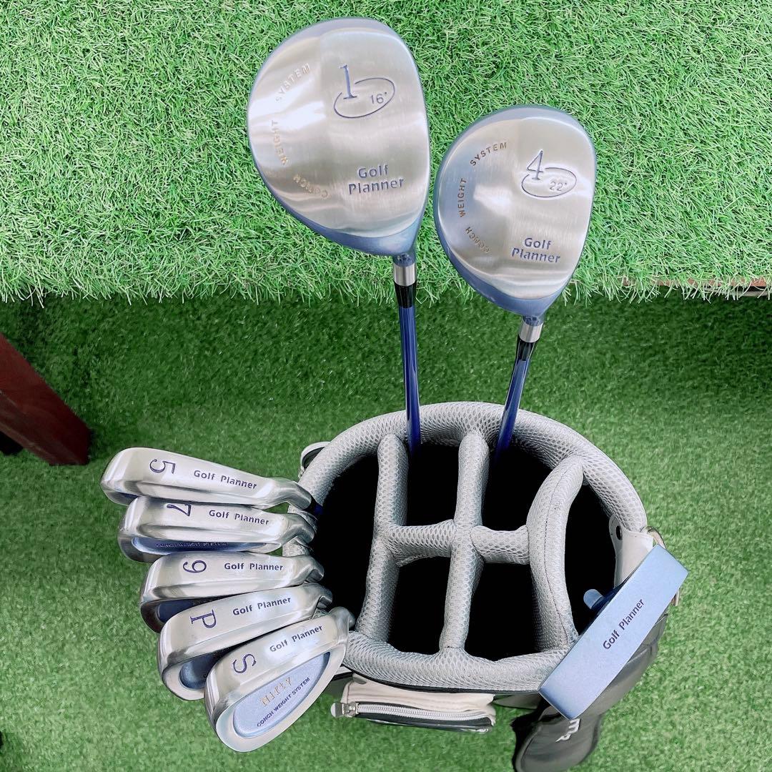 ゴルフクラブ　レディースセット　初心者　ゴルフプランナー　Nifty N1982