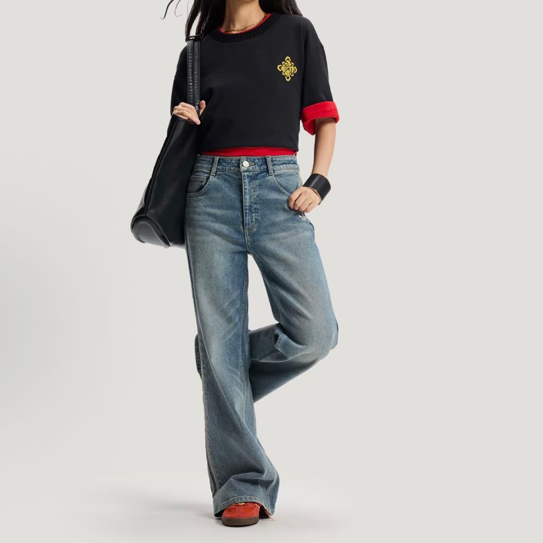 新品S Adidas FW25 CNY 馬年限定 半袖Tシャツ KT0714