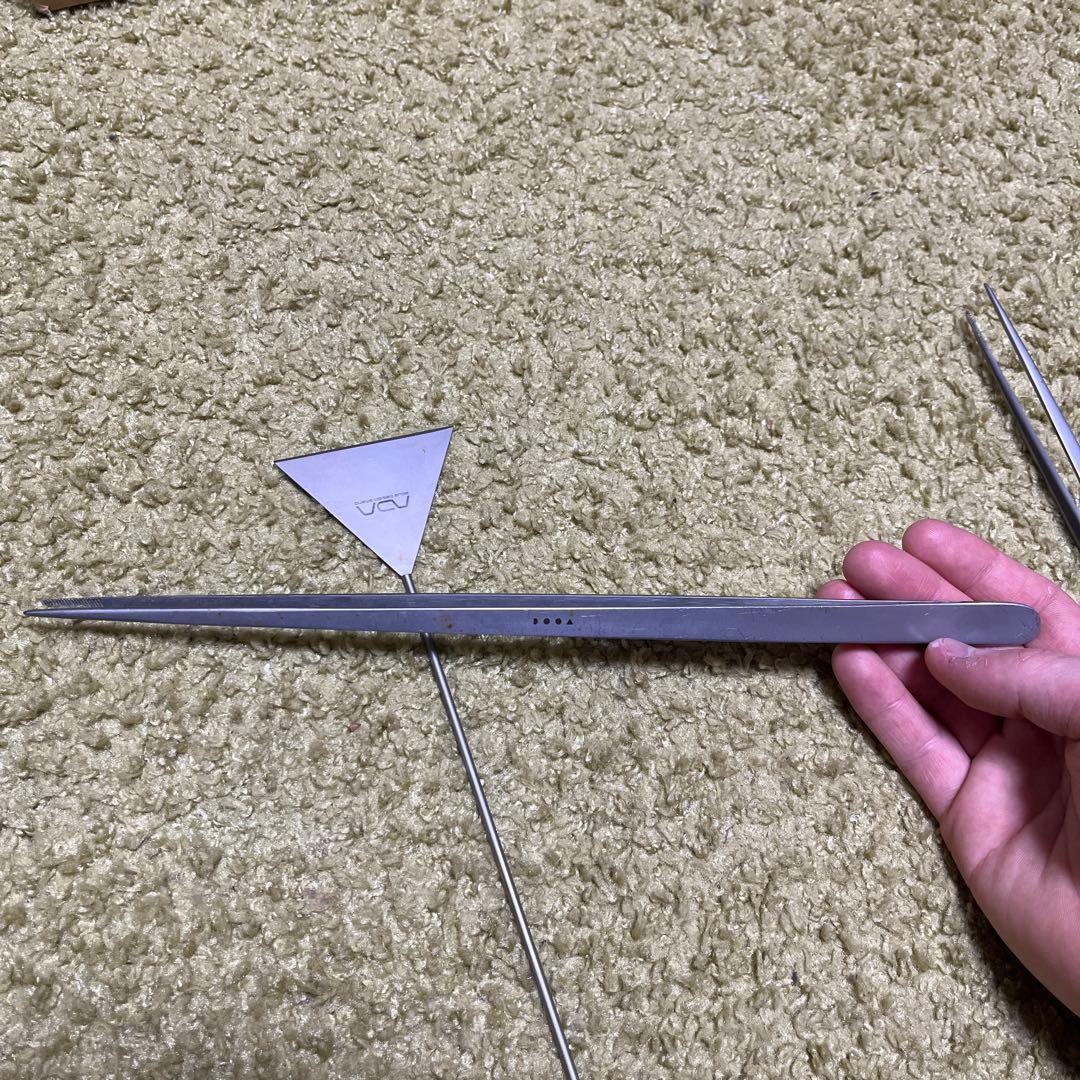 ADA dooa アクアピンセット L M ピンセット2本