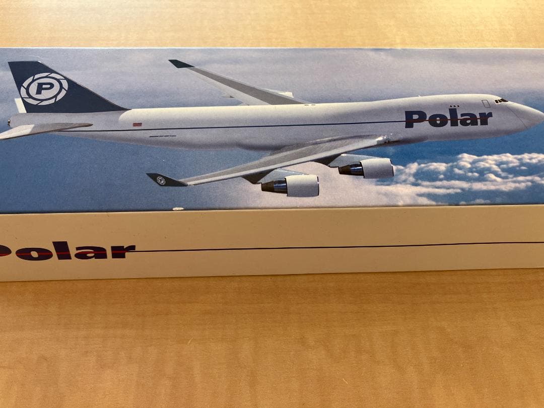 ポーラエアカーゴ　貨物機模型　B747-400F　1/200　　　ち