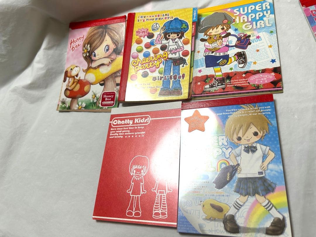 平成　レトロ　ファンシー　女の子　ハムスター　メモ帳　大量　おまとめ売り