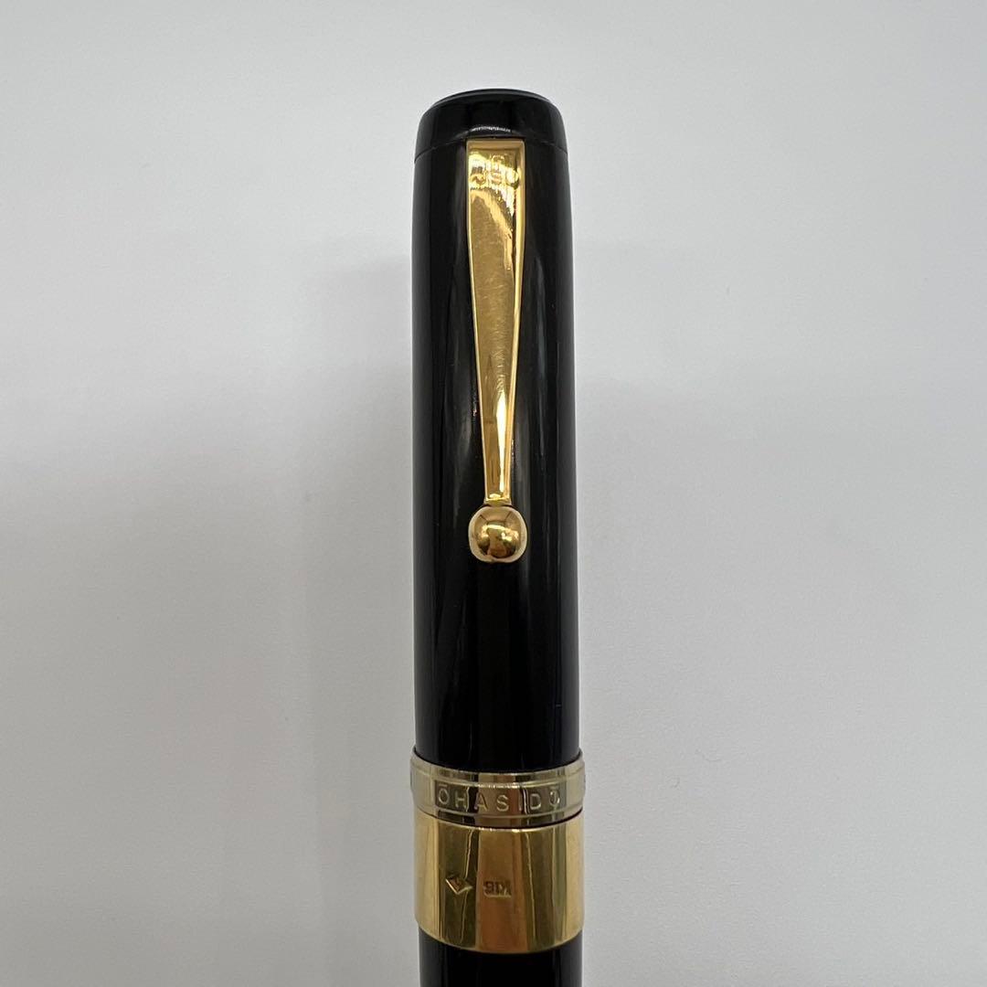 希少　大橋堂 OHASIDO 万年筆 14Kペン先 K18装飾 動作未確認
