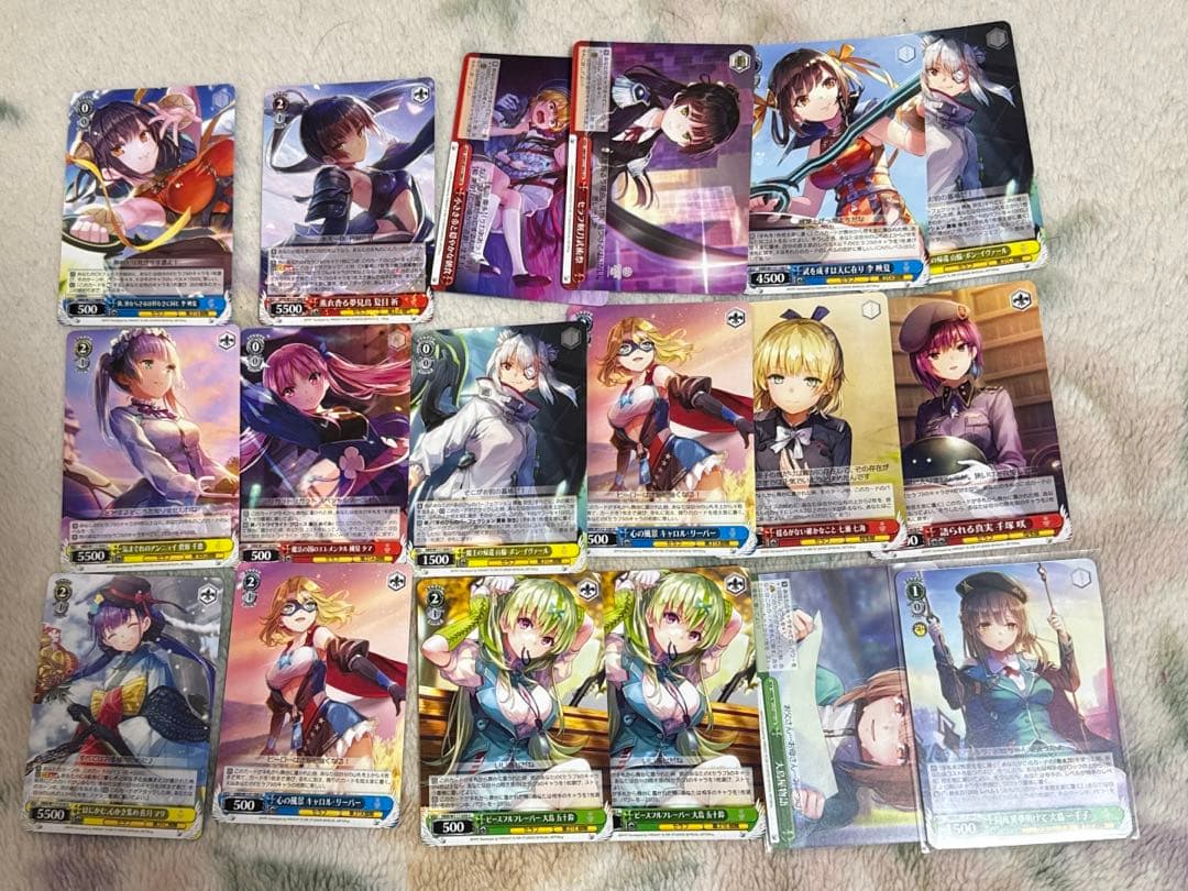 ヴァイスシュヴァルツ　ヘブンバーンズレッド　8枝デッキ+デッキパーツ