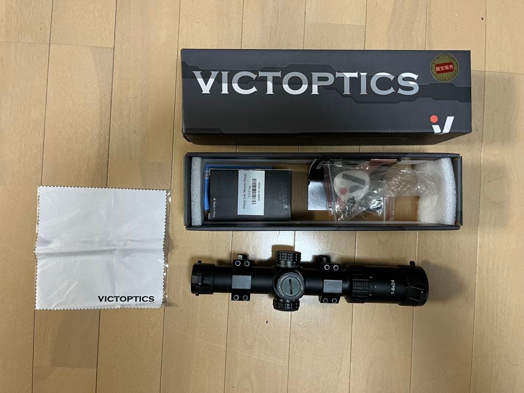 【最終値下げ】実銃対応 ベクターオプティクス スコープ S6 1-6x24 黒