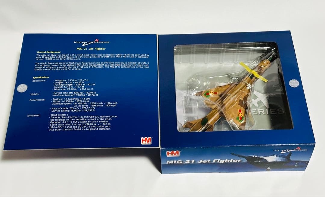 ホビーマスター 1/72 MIG-21PMF フィッシュベッド