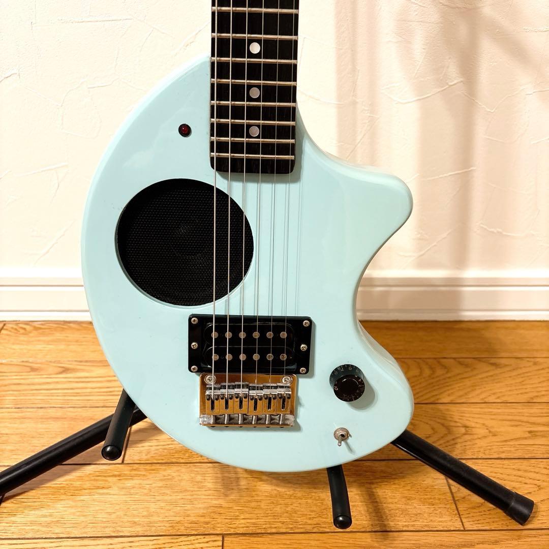 フェルナンデス ZO-3 エレキギター ライトブルー アンプスピーカー内蔵