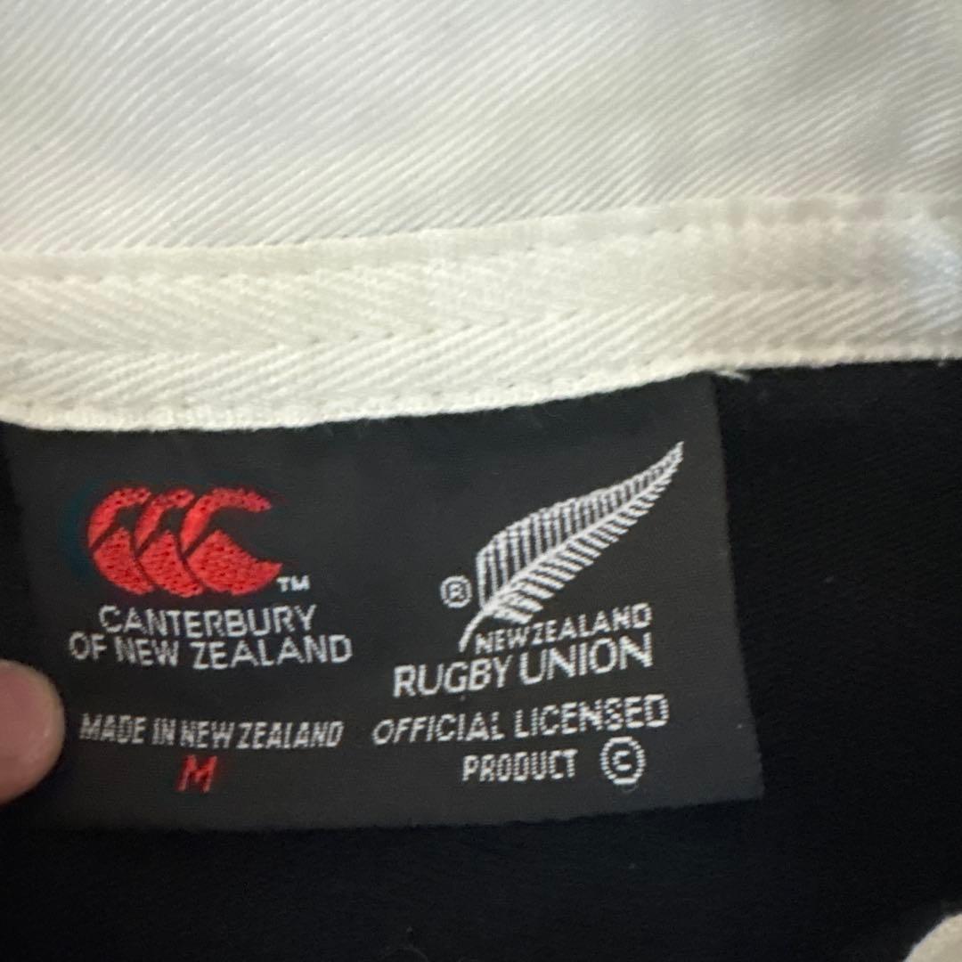 Canterbury ラガーシャツ Mサイズ ネイビー