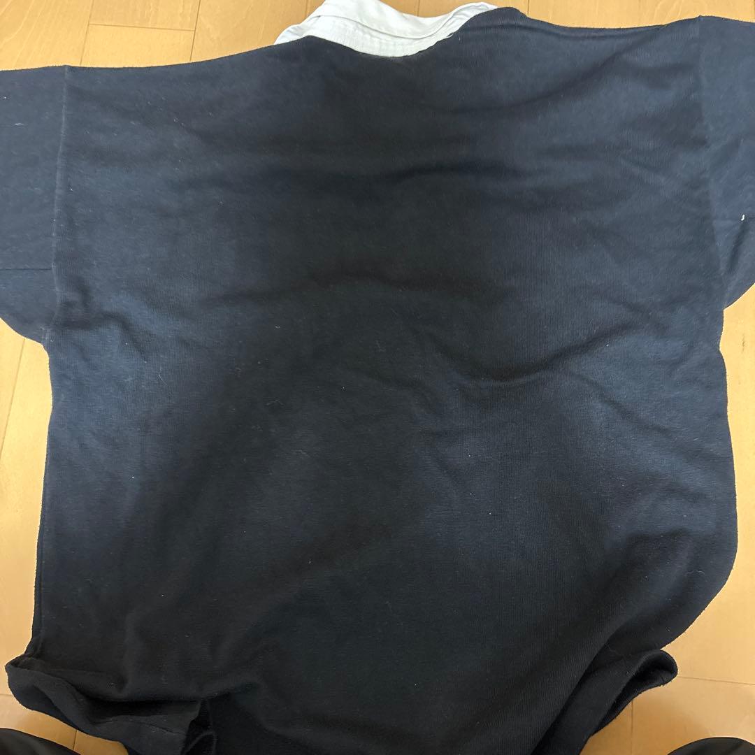 Canterbury ラガーシャツ Mサイズ ネイビー