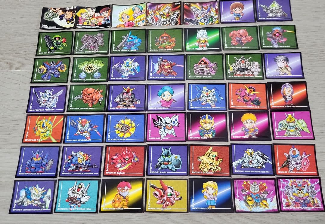 SDガンダム シールダスEX 約200枚 まとめ売り