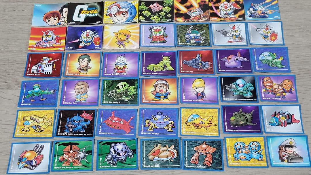 SDガンダム シールダスEX 約200枚 まとめ売り