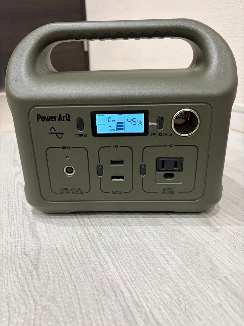 PowerArQ miniポータブル電源