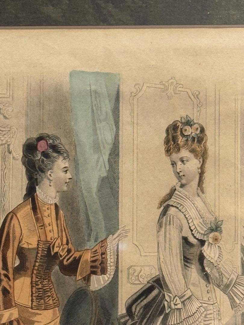 REVUE DE LA MODE 印刷物 19世紀 【商品番号②】