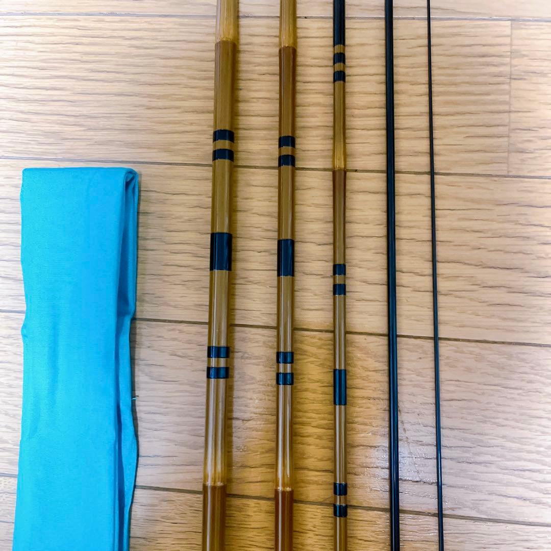 極美品 シマノ 普天元 大我 15尺 ヘラ竿 和竿