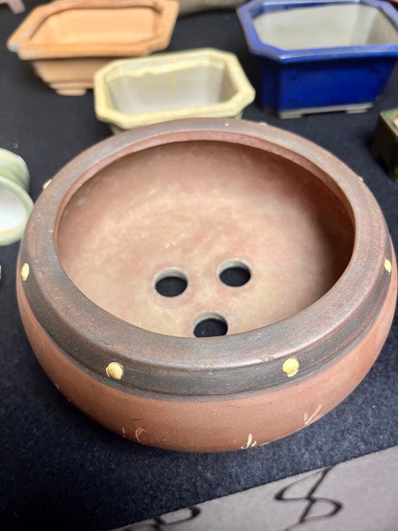 盆栽鉢　　植木鉢　山野草鉢　観葉植物　園芸　ミニ盆栽鉢各種　28個まとめて