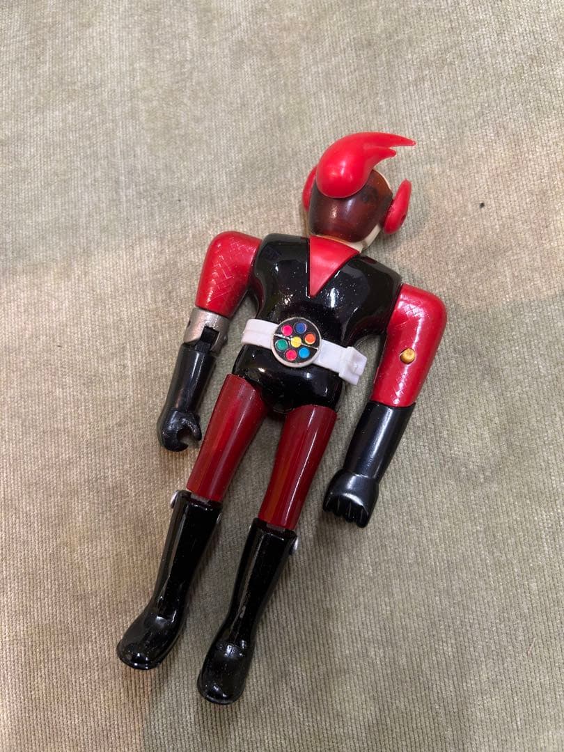 ポピー超合金　忍者キャプター７　火忍　GA-55　７０年代当時物