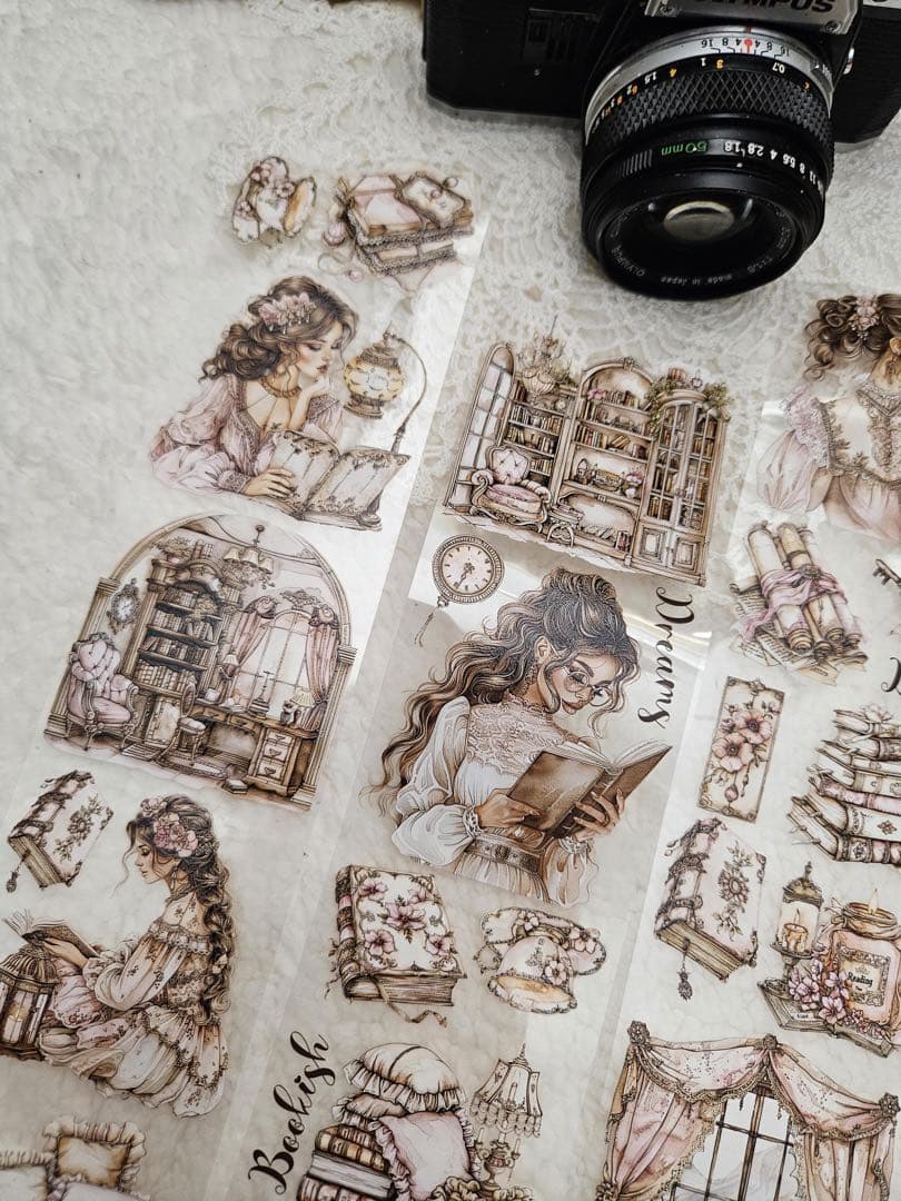 Lana's Scrap Shop 海外マスキングテープ　マステ 【2390】