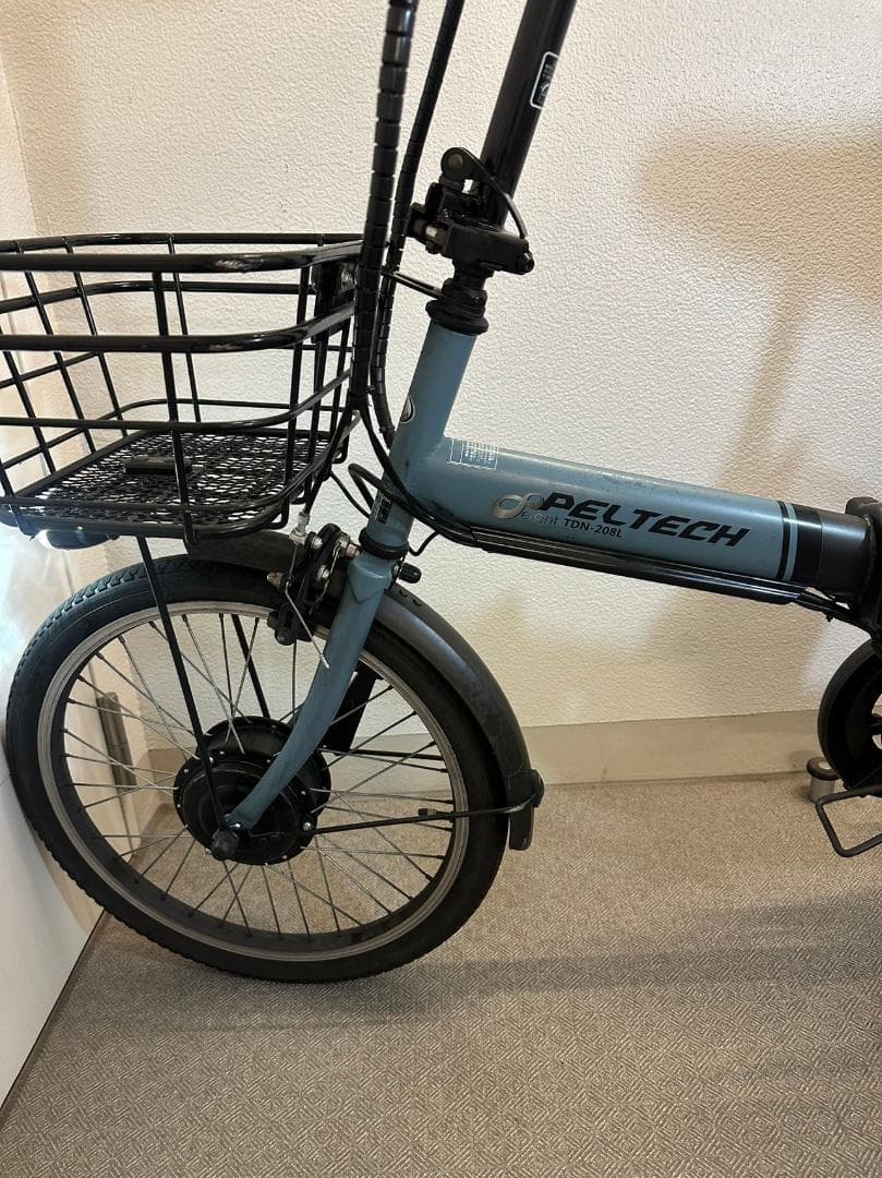 『配送可』最新型ＰＥＬＴＥＣＨ ペルテック ＴＤＮ－２０８Ｌ 電動アシスト自転車