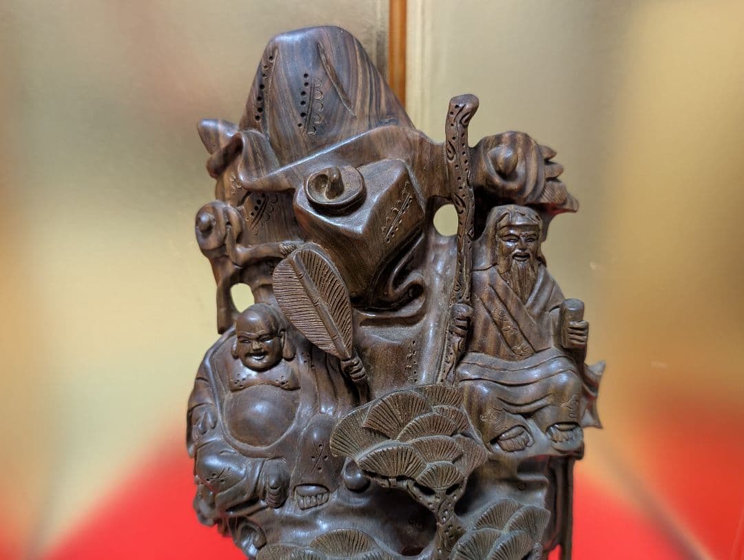 美術品 彫刻 木彫り 七福神