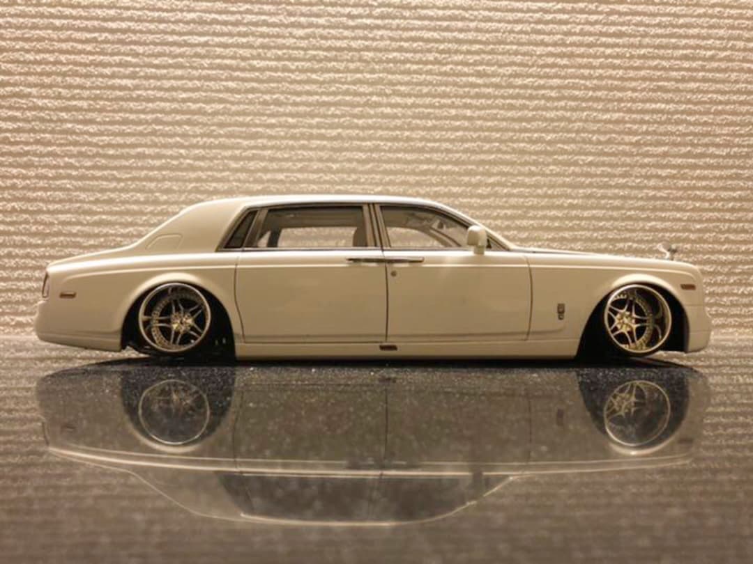 1/18 京商　ロールスロイスファントム　超深リムカスタム
