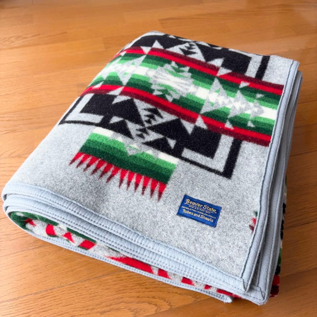 PENDLETON 大判ブランケット 195×163 Beaver State