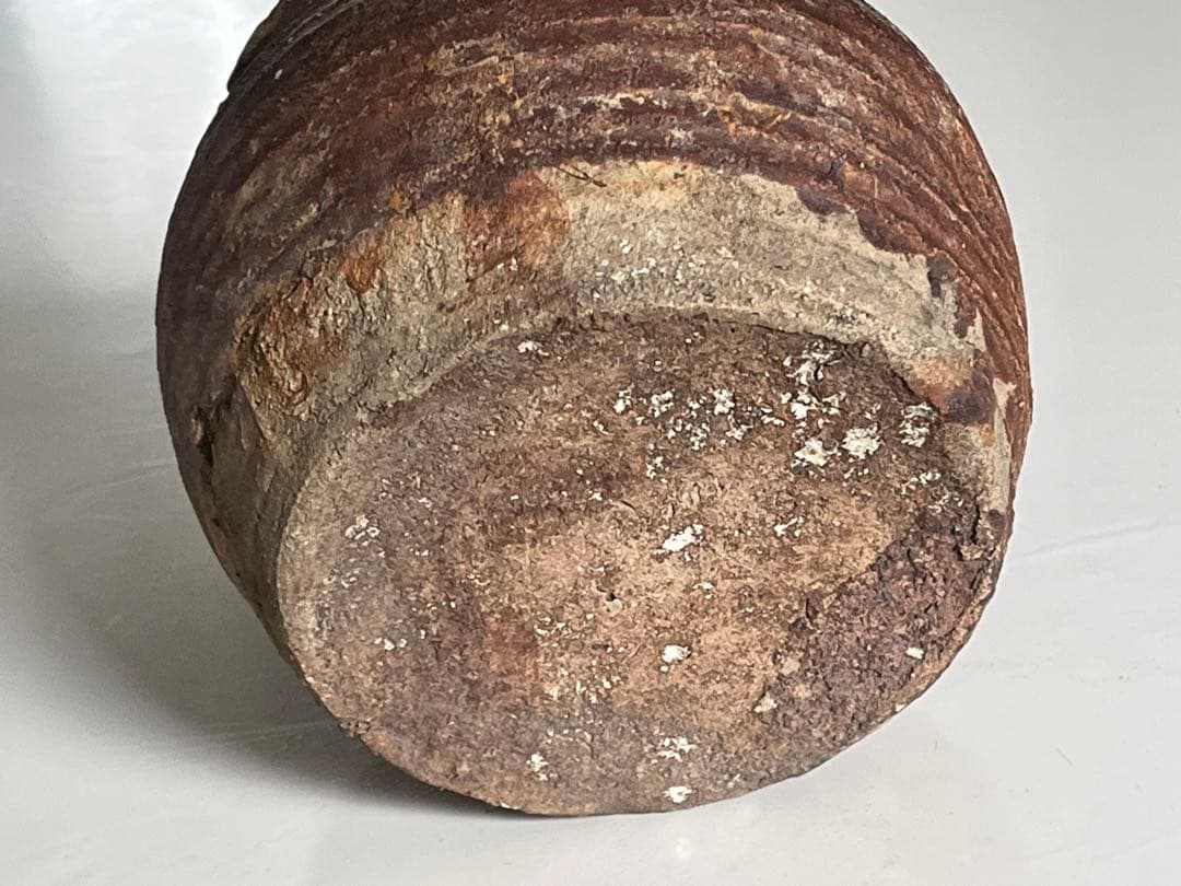 古越前　お歯黒壺