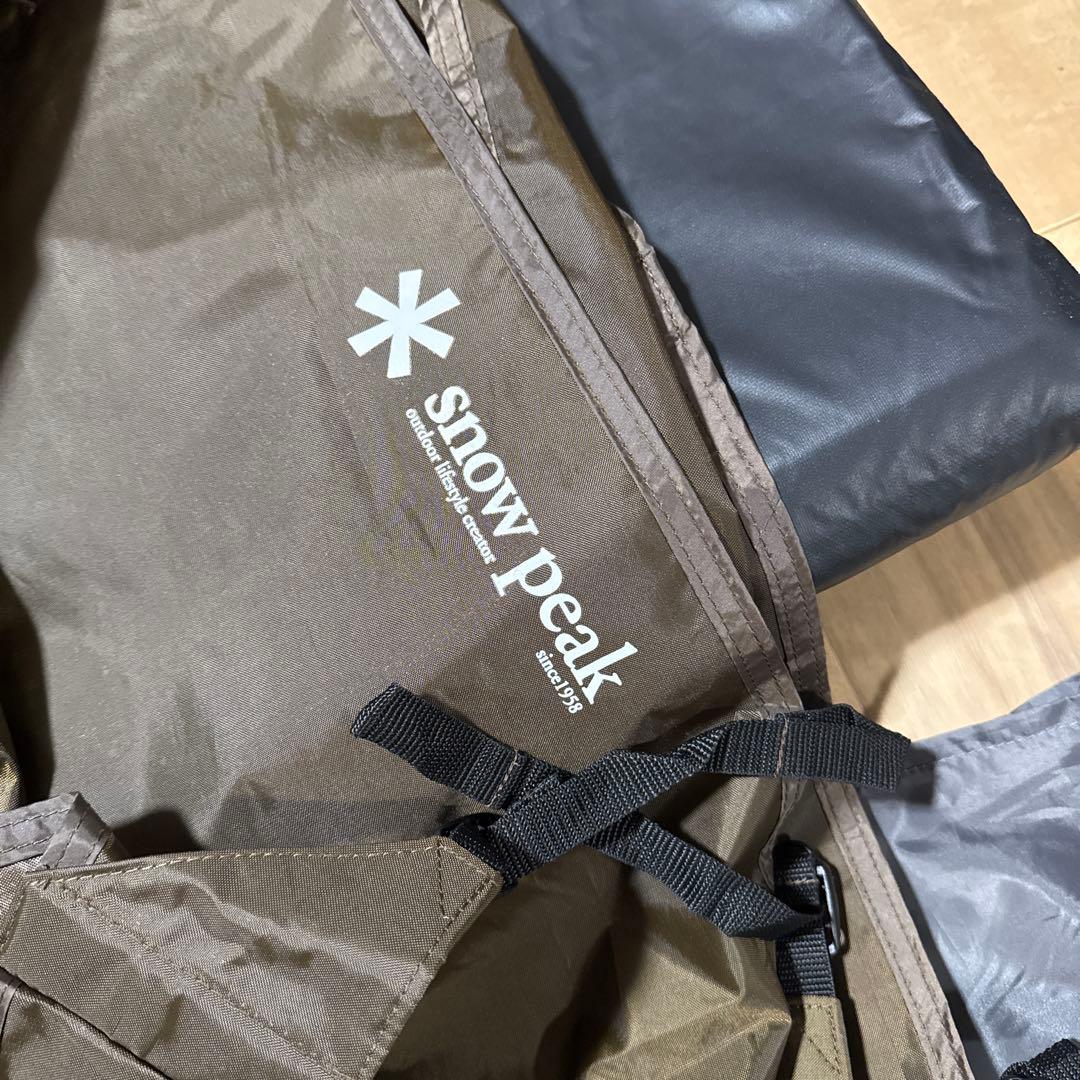 スノーピーク　リビングシート&フロアマット