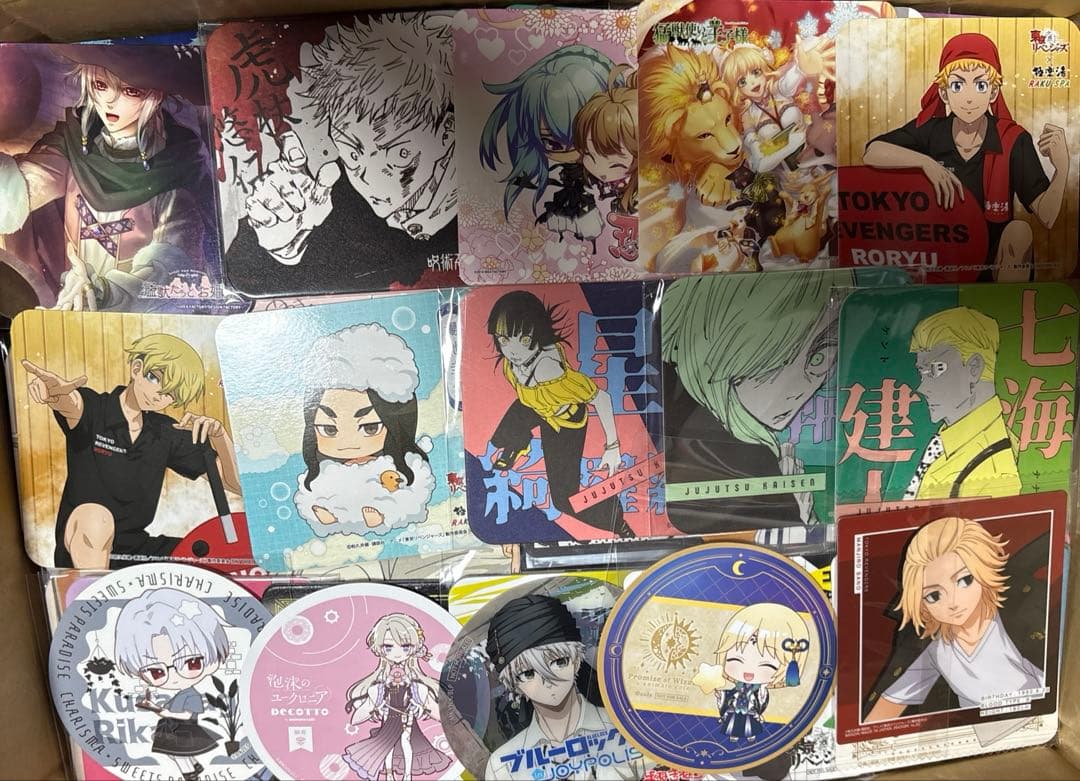 アニメ キャラクターグッズ 紙類 コースターのみ 1350点以上 まとめ売り