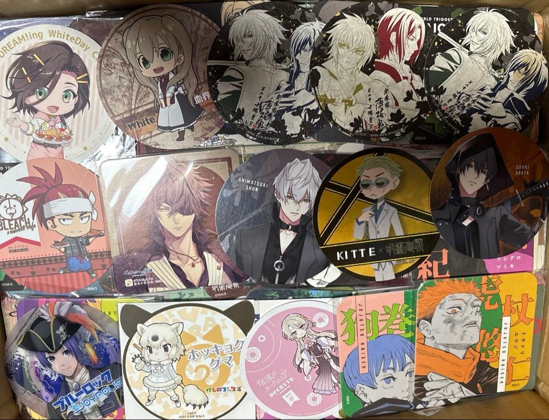 アニメ キャラクターグッズ 紙類 コースターのみ 1350点以上 まとめ売り