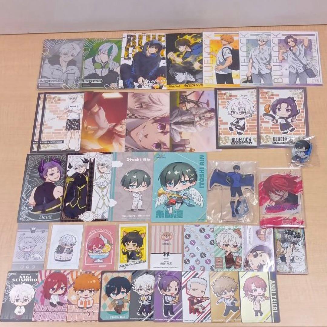 ❶ブルーロック 特典 紙類 ぱしゃこれ 色紙 アクスタなど まとめ売り