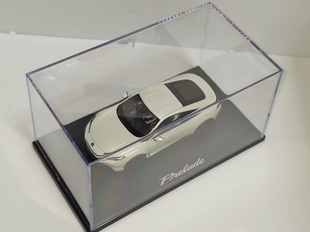 ホンダ プレリュード ホワイト ミニカー 1/43 カラーサンプル HJ