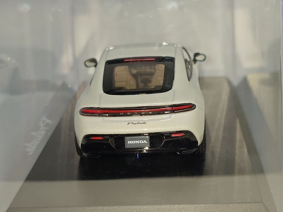 ホンダ プレリュード ホワイト ミニカー 1/43 カラーサンプル HJ