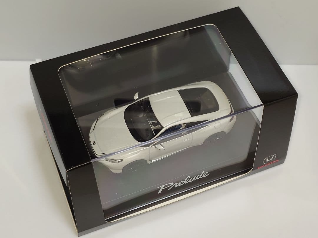 ホンダ プレリュード ホワイト ミニカー 1/43 カラーサンプル HJ