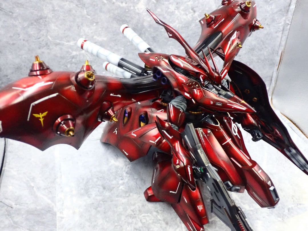 ナイチンゲール 1/144 hguc ガンプラ全塗装 完成品