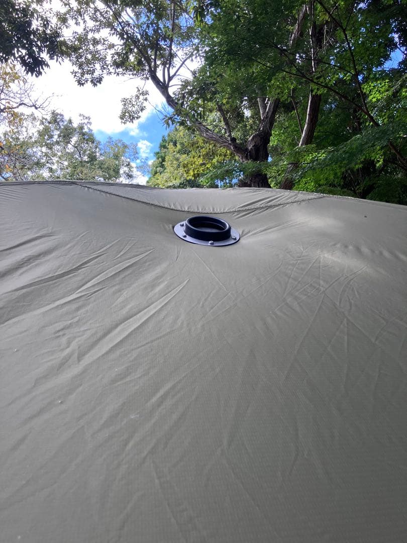 BACKCOUNTRY 320シェルター　オリーブグリーン 薪ストーブ対応