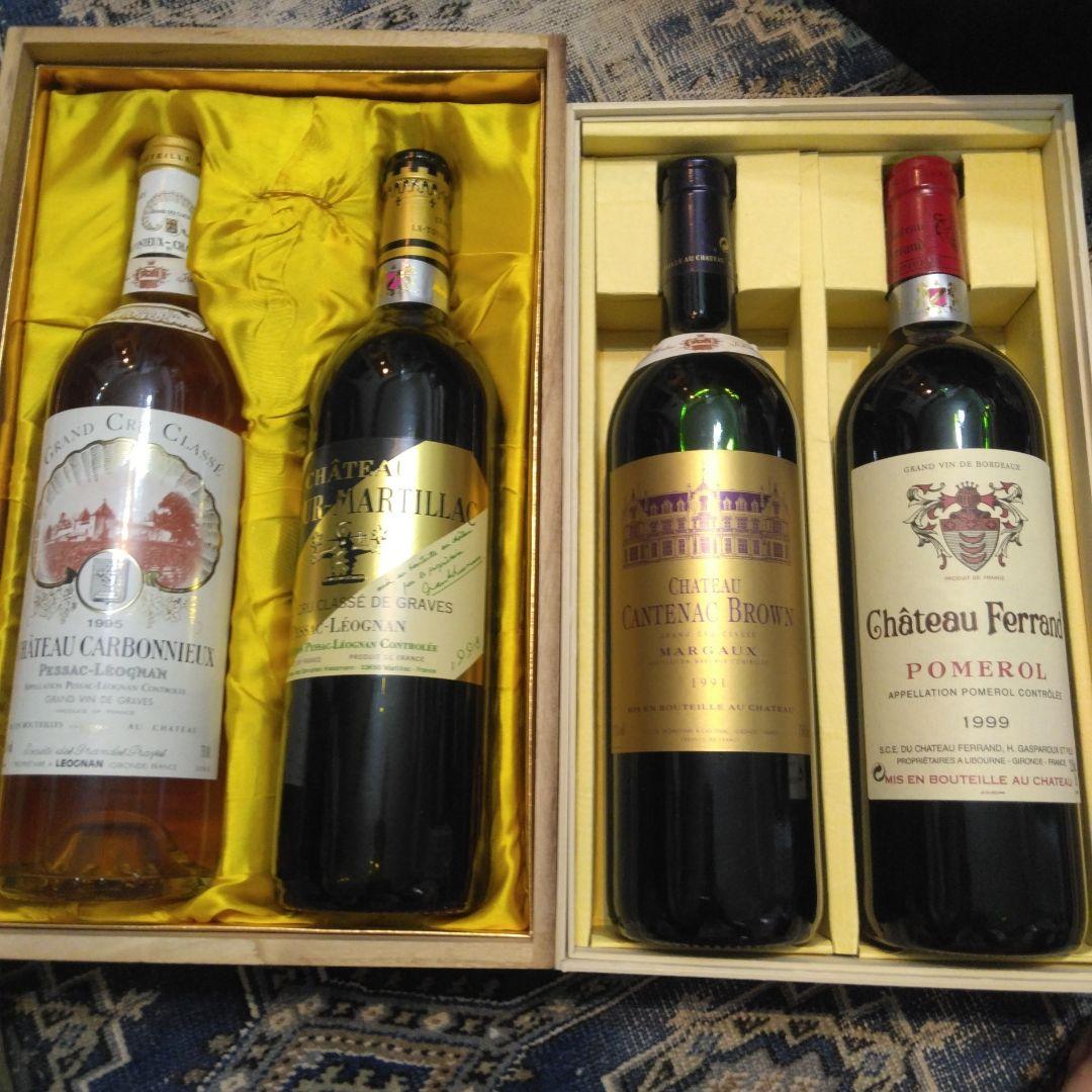 Carbonnieux 、マルティヤック、ブラーヌカントナック、ポムロール